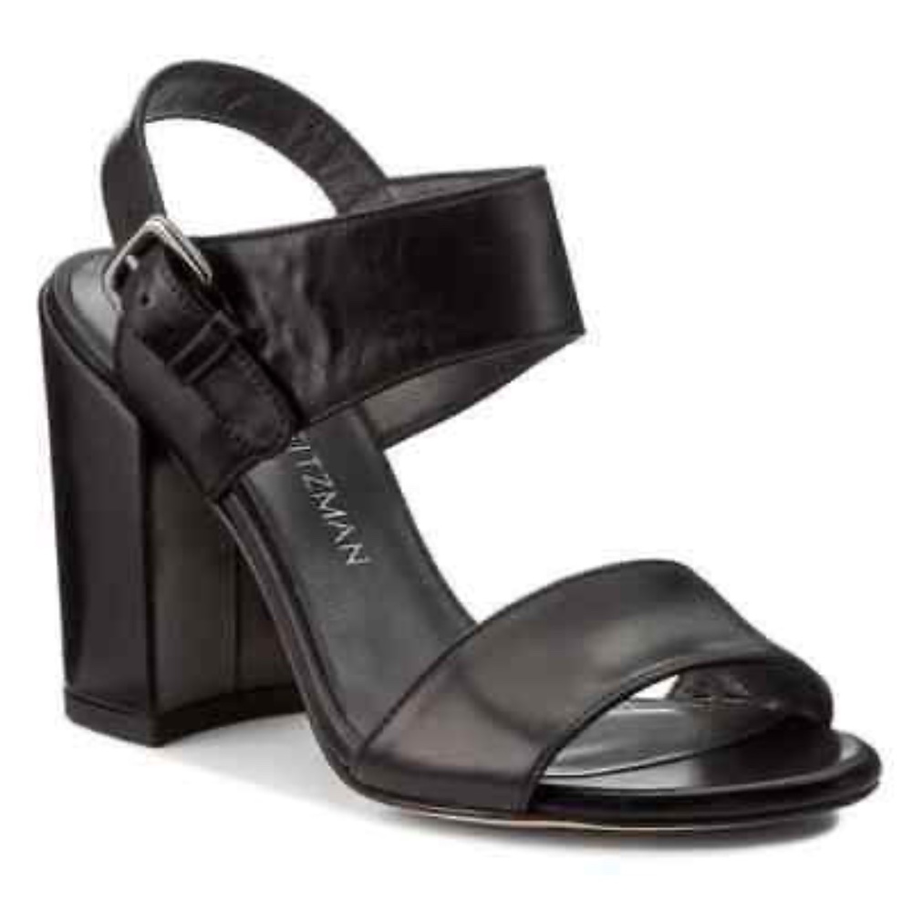 Stuart Weitzman Partisan Nappa Heeled Sandals